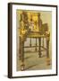 Gold Chair from King Tut Tomb, Egypt-null-Framed Art Print