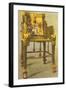 Gold Chair from King Tut Tomb, Egypt-null-Framed Art Print