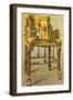 Gold Chair from King Tut Tomb, Egypt-null-Framed Art Print