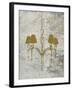 Gold Chandelier Mate-OnRei-Framed Art Print