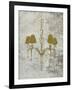 Gold Chandelier Mate-OnRei-Framed Art Print