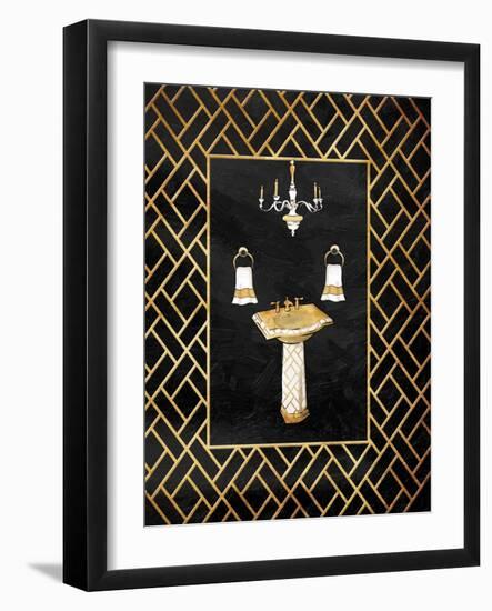 Gold Chip-Jace Grey-Framed Art Print