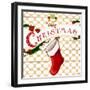 Gold Christmas Cheer I-Andi Metz-Framed Art Print