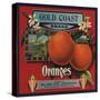 Gold Coast Brand - San Francisco, California - Citrus Crate Label-Lantern Press-Stretched Canvas