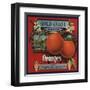 Gold Coast Brand - San Francisco, California - Citrus Crate Label-Lantern Press-Framed Art Print