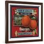 Gold Coast Brand - San Francisco, California - Citrus Crate Label-Lantern Press-Framed Art Print