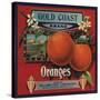Gold Coast Brand - San Francisco, California - Citrus Crate Label-Lantern Press-Stretched Canvas