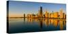 Gold Coast buildings at waterfront, Chicago, Cook County, Illinois, USA-null-Stretched Canvas