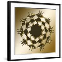 Gold Coffee 10-Art Deco Designs-Framed Giclee Print