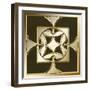 Gold Coffee 4-Art Deco Designs-Framed Giclee Print