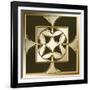 Gold Coffee 4-Art Deco Designs-Framed Giclee Print