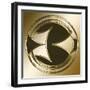 Gold Coffee 5-Art Deco Designs-Framed Giclee Print