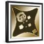 Gold Coffee 6-Art Deco Designs-Framed Giclee Print