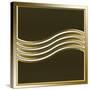 Gold Coffee 8-Art Deco Designs-Stretched Canvas