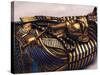 Gold Coffinette, Tomb King Tutankhamun, Valley of the Kings, Egypt-Kenneth Garrett-Stretched Canvas