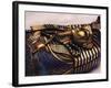 Gold Coffinette, Tomb King Tutankhamun, Valley of the Kings, Egypt-Kenneth Garrett-Framed Photographic Print