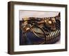 Gold Coffinette, Tomb King Tutankhamun, Valley of the Kings, Egypt-Kenneth Garrett-Framed Photographic Print