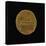 Gold Coin Depicting Military Camp, Issued by Julius Caesar, Roman Coins BC-null-Stretched Canvas