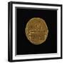 Gold Coin Depicting Military Camp, Issued by Julius Caesar, Roman Coins BC-null-Framed Giclee Print