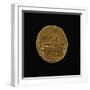 Gold Coin Depicting Military Camp, Issued by Julius Caesar, Roman Coins BC-null-Framed Giclee Print