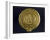 Gold Coin Mounted as Pendant for Byzantine Princess Galla Placidia-null-Framed Giclee Print