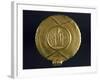 Gold Coin Mounted as Pendant for Byzantine Princess Galla Placidia-null-Framed Giclee Print