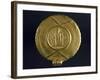 Gold Coin Mounted as Pendant for Byzantine Princess Galla Placidia-null-Framed Giclee Print