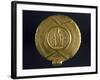 Gold Coin Mounted as Pendant for Byzantine Princess Galla Placidia-null-Framed Giclee Print