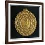 Gold Coin Mounted as Pendant for Byzantine Princess Galla Placidia-null-Framed Giclee Print