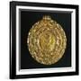 Gold Coin Mounted as Pendant for Byzantine Princess Galla Placidia-null-Framed Giclee Print