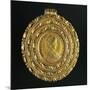 Gold Coin Mounted as Pendant for Byzantine Princess Galla Placidia-null-Mounted Giclee Print