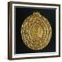 Gold Coin Mounted as Pendant for Byzantine Princess Galla Placidia-null-Framed Giclee Print