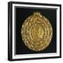 Gold Coin Mounted as Pendant for Byzantine Princess Galla Placidia-null-Framed Giclee Print