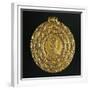 Gold Coin Mounted as Pendant for Byzantine Princess Galla Placidia-null-Framed Giclee Print