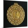Gold Coin Mounted as Pendant for Byzantine Princess Galla Placidia-null-Mounted Giclee Print