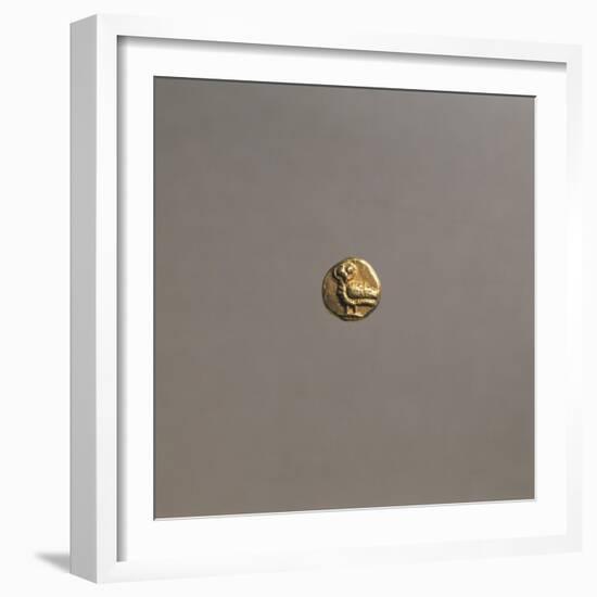 Gold Coin, Obverse-null-Framed Giclee Print