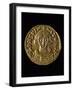 Gold Coin of Prince Arechi, Recto, Lombard Coins, 8th Century-null-Framed Giclee Print