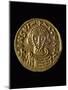 Gold Coin of Prince Arechi, Recto, Lombard Coins, 8th Century-null-Mounted Giclee Print