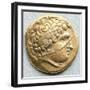 Gold Coin with Head of Apollo-null-Framed Photographic Print