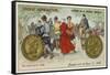 Gold Coins of Henry II, 1547-null-Framed Stretched Canvas