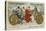Gold Coins of Henry II, 1547-null-Stretched Canvas