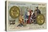 Gold Coins of Louis XI, 1461-null-Stretched Canvas