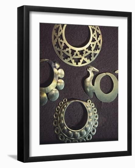 Gold Collars Originating from Narino-null-Framed Giclee Print