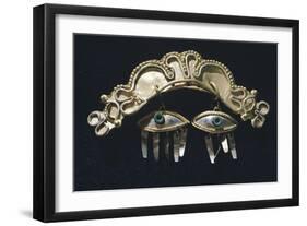 Gold Crown Originating from La Tolita-null-Framed Giclee Print