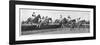 Gold Cup Day at Cheltenham, 1945-null-Framed Photographic Print