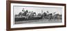 Gold Cup Day at Cheltenham, 1945-null-Framed Photographic Print