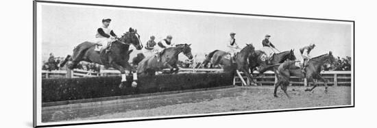 Gold Cup Day at Cheltenham, 1945-null-Mounted Photographic Print