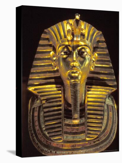 Gold Death Mask, Cairo, Egypt-Claudia Adams-Stretched Canvas