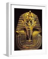 Gold Death Mask, Cairo, Egypt-Claudia Adams-Framed Photographic Print