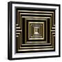 Gold Deco 7-Art Deco Designs-Framed Giclee Print